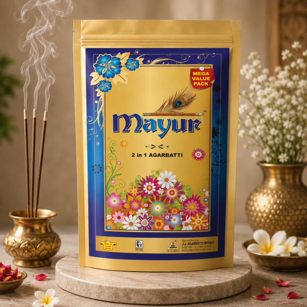 Mayur 2-in1 Agarbatti