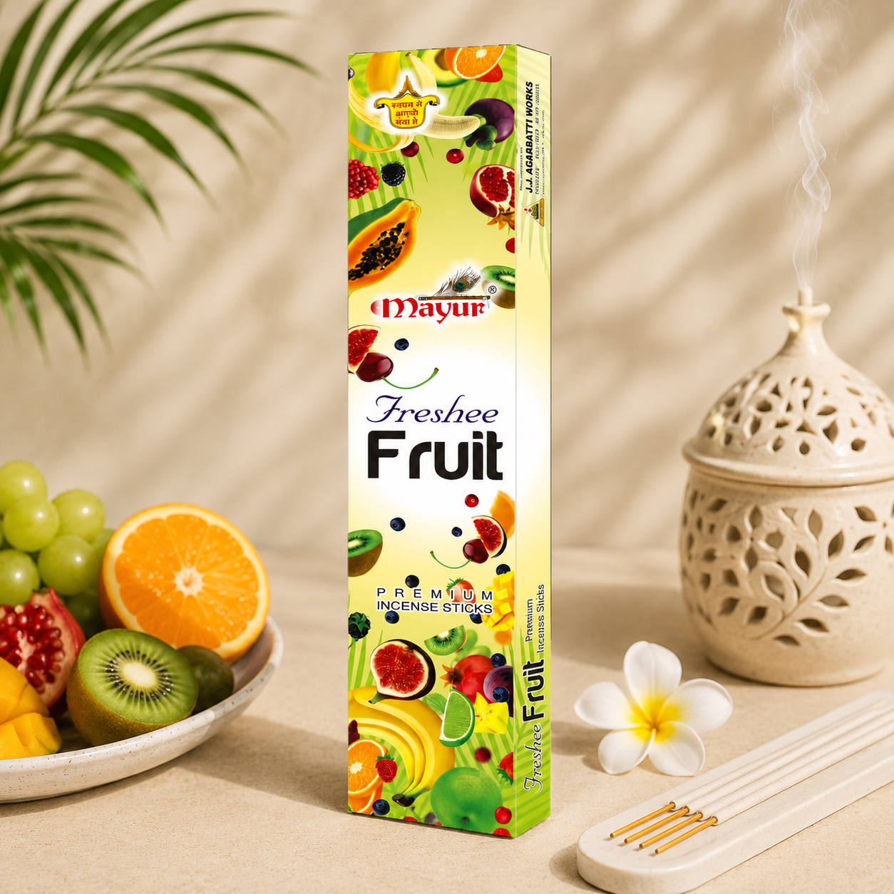 Freshee Fruit Premium Incense Sticks - Image 1