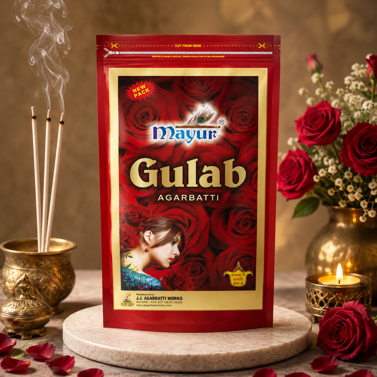 Gulab Agarbatti - Image 1