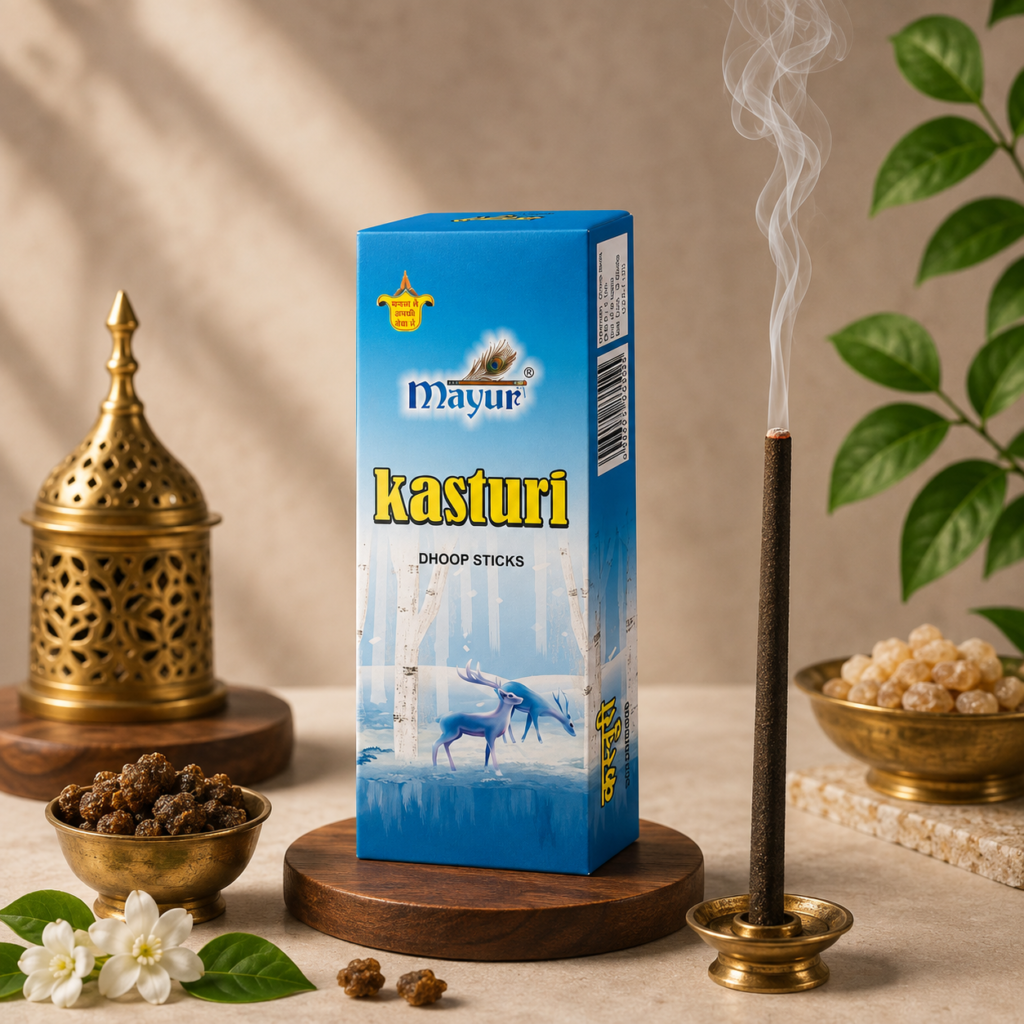 Kasturi Dhoop Sticks (8 Sticks)