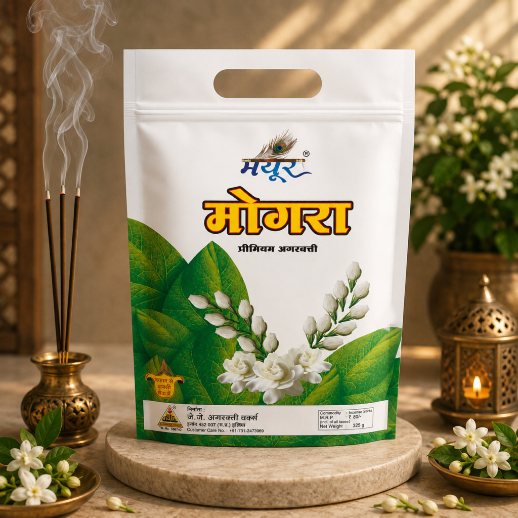 Mogra Premium Agarbatti Handle Bag
