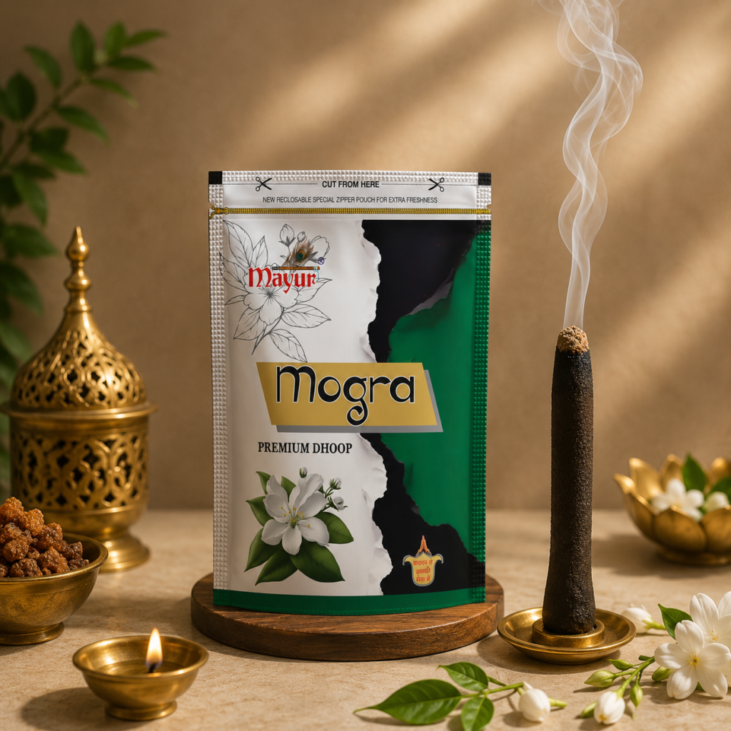 Mogra Premium Wet Dhoop (20 Sticks)