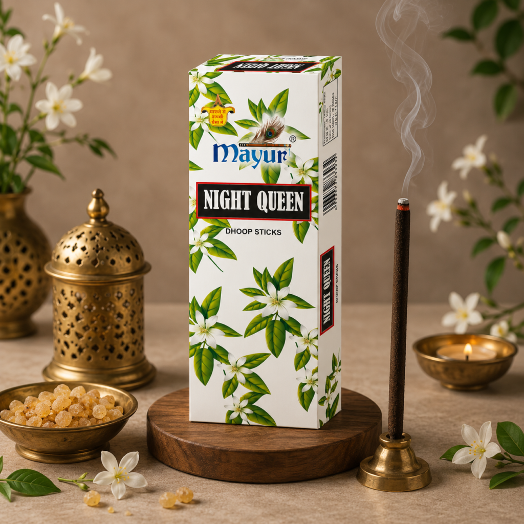 Night Queen Dhoop Sticks (8 Sticks)
