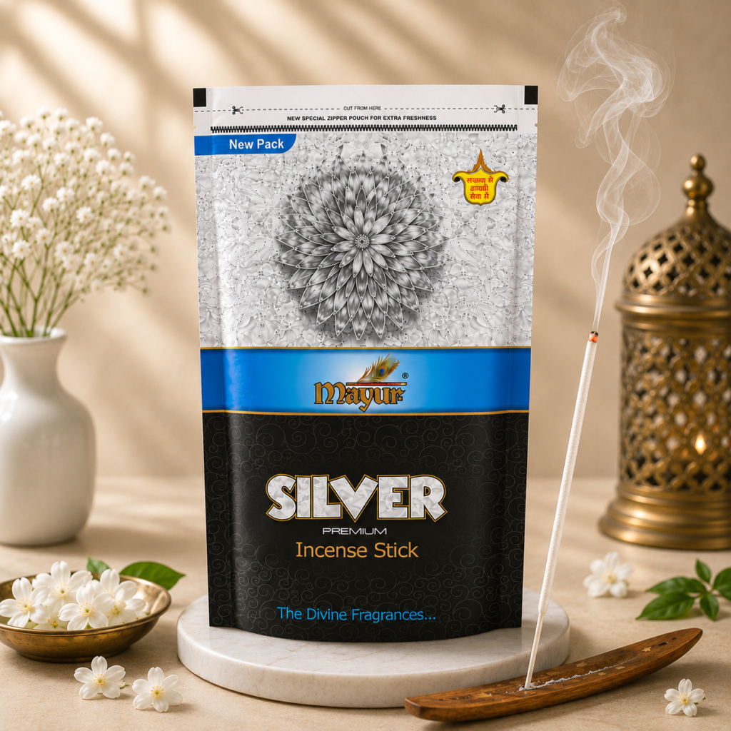 Silver Premium Incense Sticks